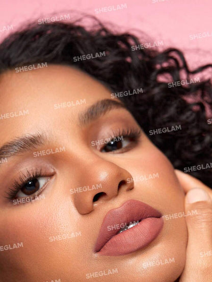 SHEGLAM Velvet Shimmer Matte Lipstick – Long-Lasting Silky Smooth Lip Color