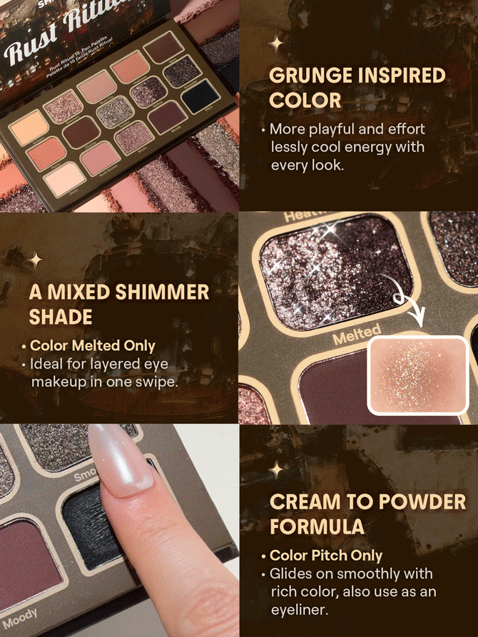 SHEGLAM 15-Pan Makeup Palette – Versatile Eyeshadow Palette for Daily & Glam Looks