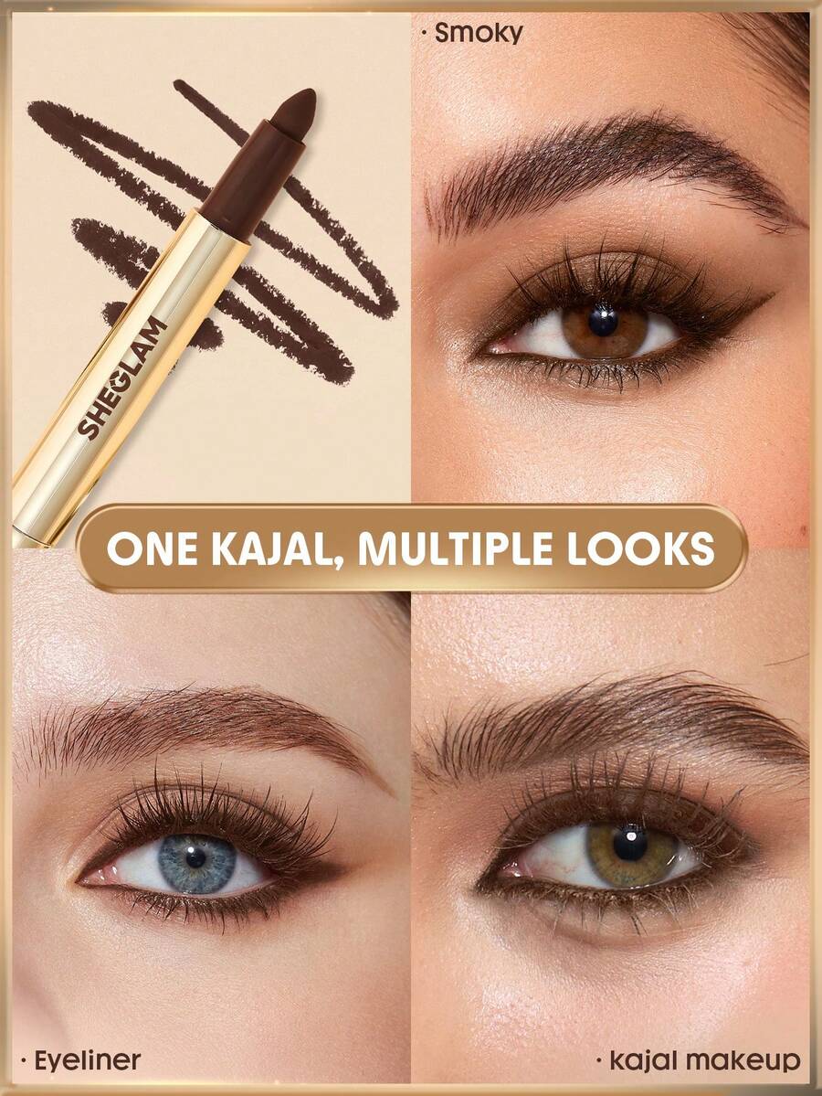 SHEGLAM Matte Eyeliner Pencil – Smudge-Proof Long-Lasting Eye Makeup