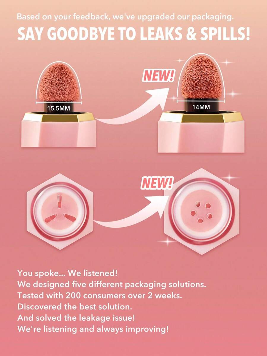 SHEGLAM Matte Liquid Blush – Long-Lasting Rose Pink Brown Gel Cream Blusher