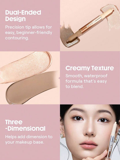 SHEGLAM 2-in-1 Contour & Highlight Pen – Creamy Multi-Use Makeup Stick