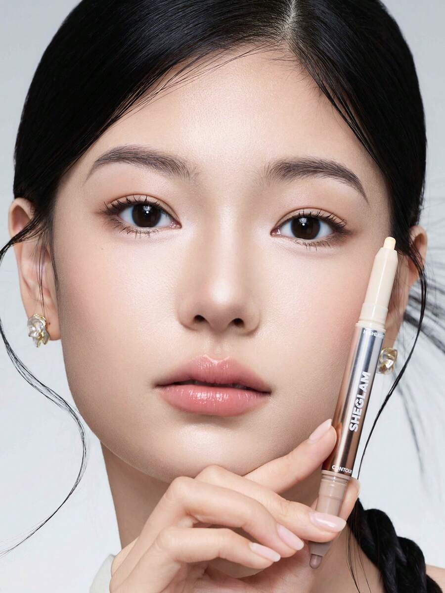 SHEGLAM 2-in-1 Contour & Highlight Pen – Creamy Multi-Use Makeup Stick