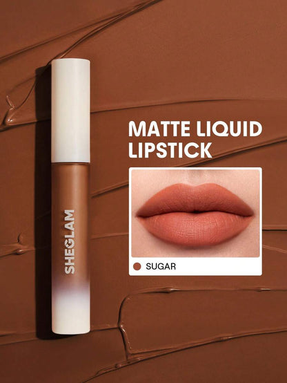 SHEGLAM Matte Liquid Lipstick – Long-Lasting High-Pigment Lip Color