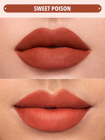 SHEGLAM Matte Allure Liquid Lipstick | Long-Lasting Velvety Matte, 20 Shades