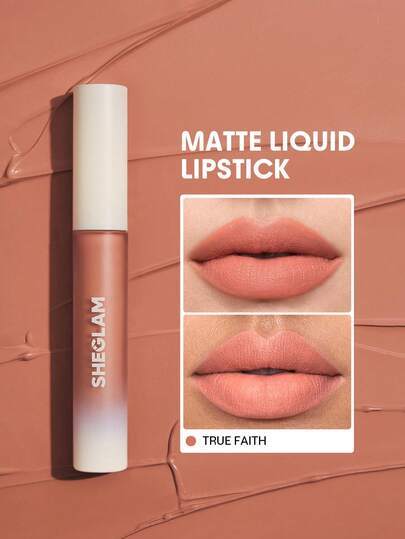 SHEGLAM Matte Liquid Lipstick – Long-Lasting High-Pigment Lip Color
