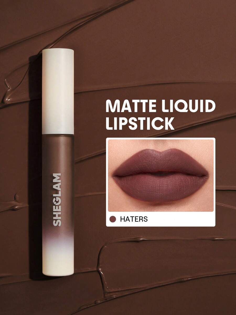 SHEGLAM Matte Allure Liquid Lipstick | Long-Lasting Velvety Matte, 20 Shades