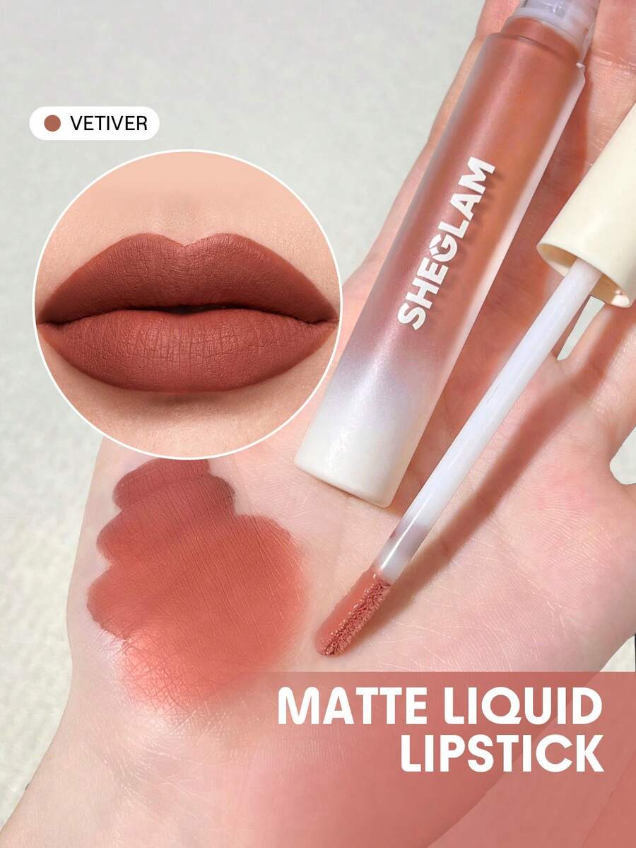 SHEGLAM Matte Liquid Lipstick – Long-Lasting High-Pigment Lip Color