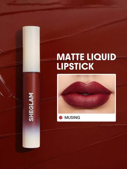 SHEGLAM Matte Liquid Lipstick – Long-Lasting High-Pigment Lip Color