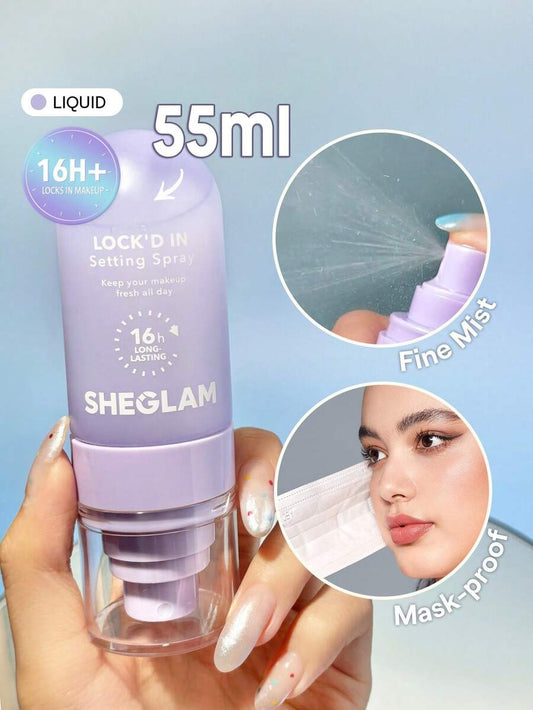 SHEGLAM Mattifying Setting Spray – Long-Lasting Oil Control Makeup Lock Spray