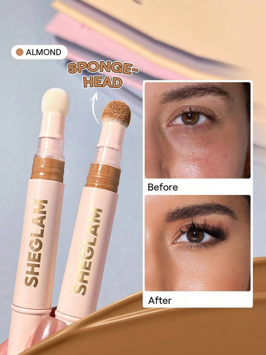 SHEGLAM Matte Liquid Concealer – Long-Lasting Brightening Color Corrector
