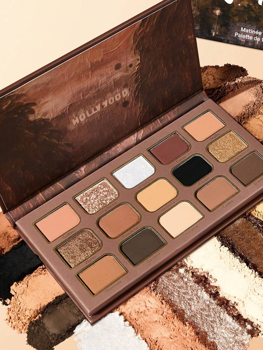 SHEGLAM 15-Pan Makeup Palette – Versatile Eyeshadow Palette for Daily & Glam Looks
