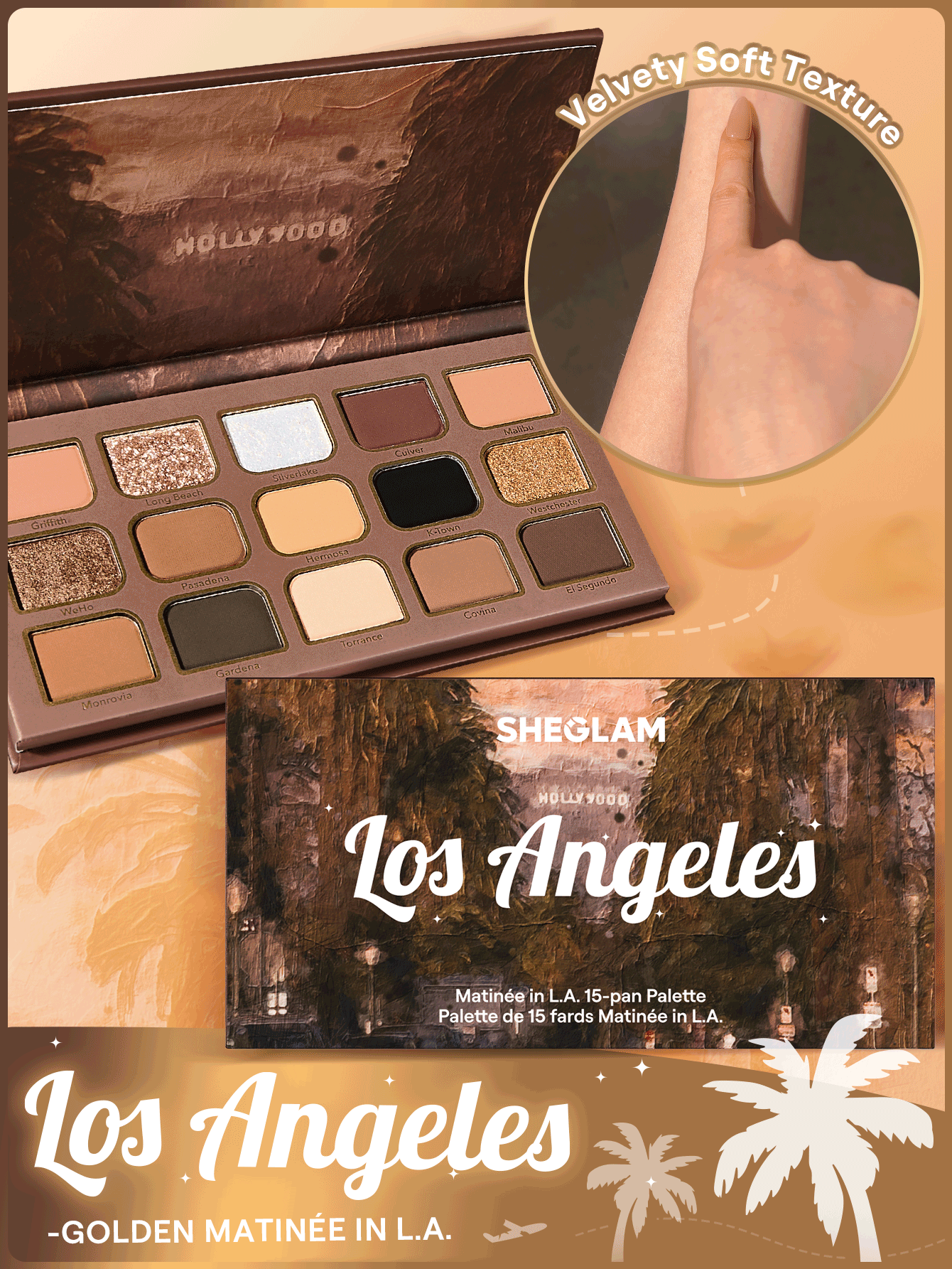 SHEGLAM 15-Pan Makeup Palette – Versatile Eyeshadow Palette for Daily & Glam Looks