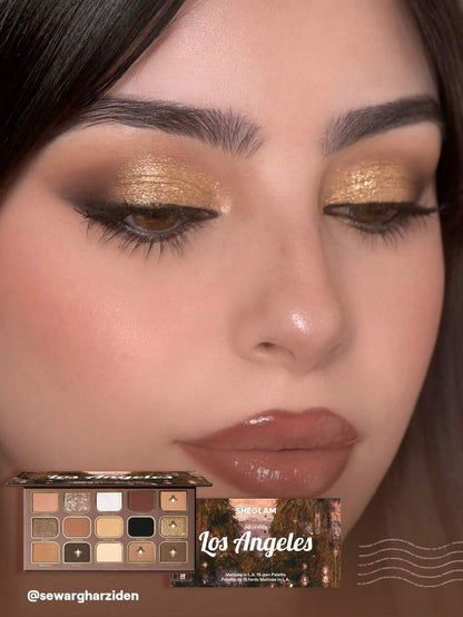 SHEGLAM 15-Pan Makeup Palette – Versatile Eyeshadow Palette for Daily & Glam Looks