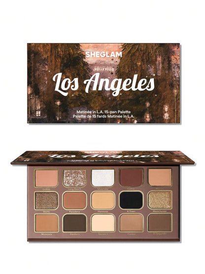 SHEGLAM 15-Pan Makeup Palette – Versatile Eyeshadow Palette for Daily & Glam Looks