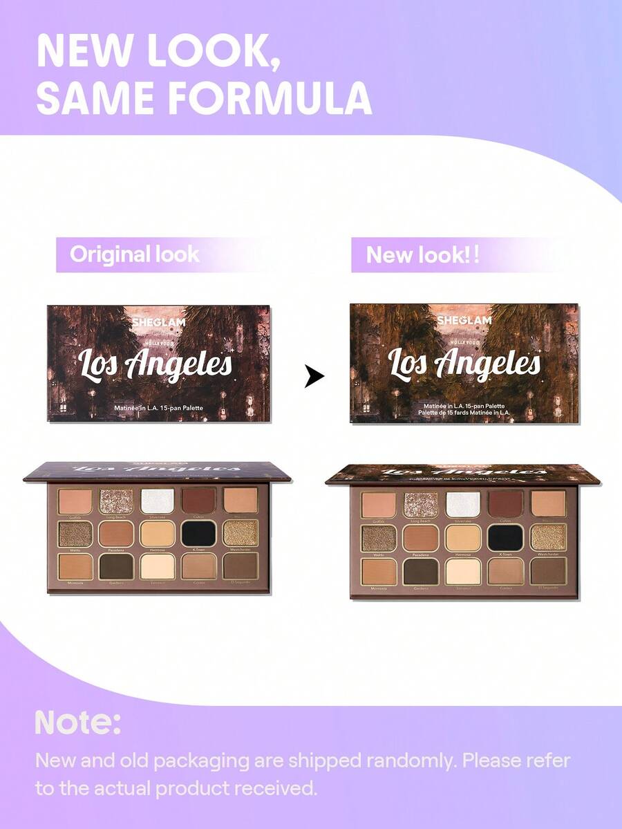SHEGLAM 15-Pan Makeup Palette – Versatile Eyeshadow Palette for Daily & Glam Looks