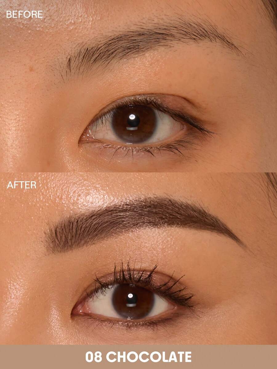 SHEGLAM Brows On Demand 2-in-1 Brow Pencil | Waterproof Liquid & Powder, 6 Shades