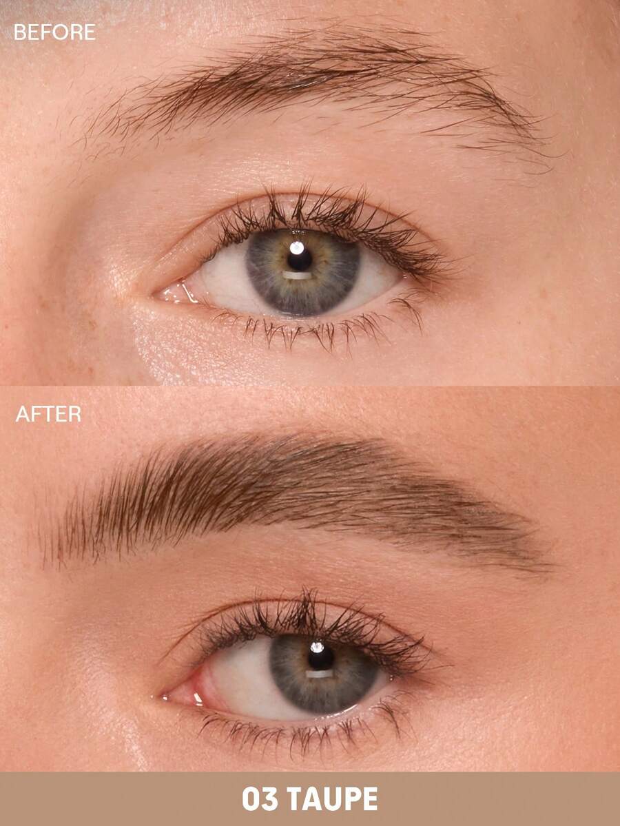 SHEGLAM 2-in-1 Brow Pencil – Waterproof Eyebrow Pen for Filling & Defining