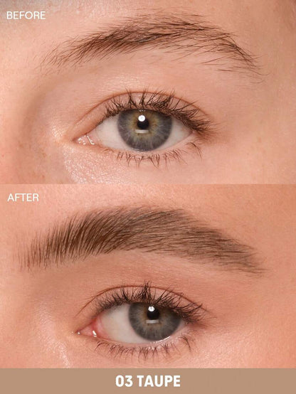 SHEGLAM 2-in-1 Brow Pencil – Waterproof Eyebrow Pen for Filling & Defining