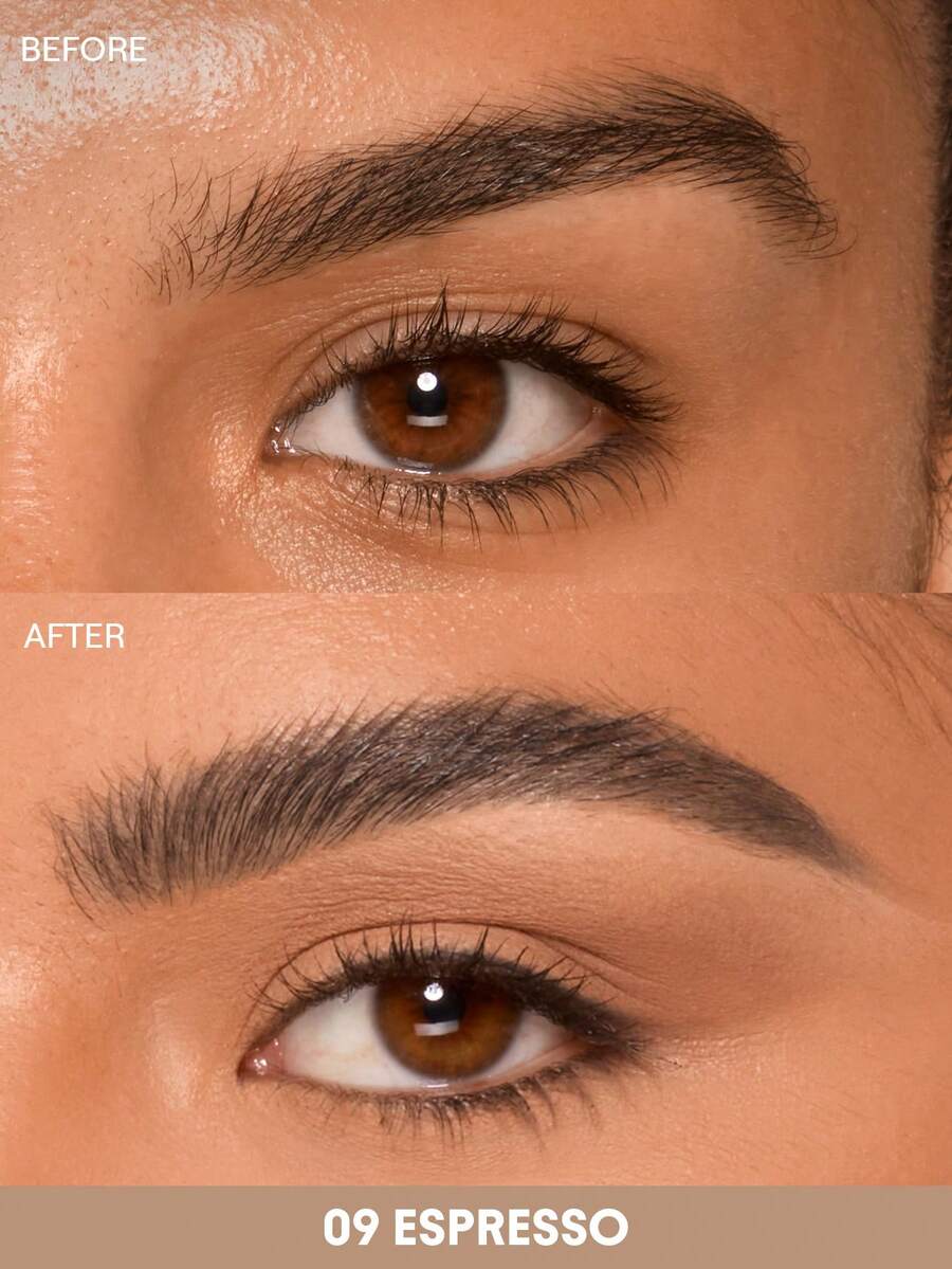 SHEGLAM 2-in-1 Brow Pencil – Waterproof Eyebrow Pen for Filling & Defining