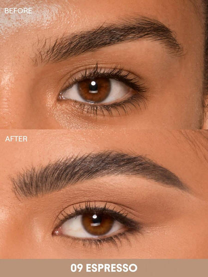 SHEGLAM 2-in-1 Brow Pencil – Waterproof Eyebrow Pen for Filling & Defining
