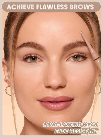 SHEGLAM 2-in-1 Brow Pencil – Waterproof Eyebrow Pen for Filling & Defining